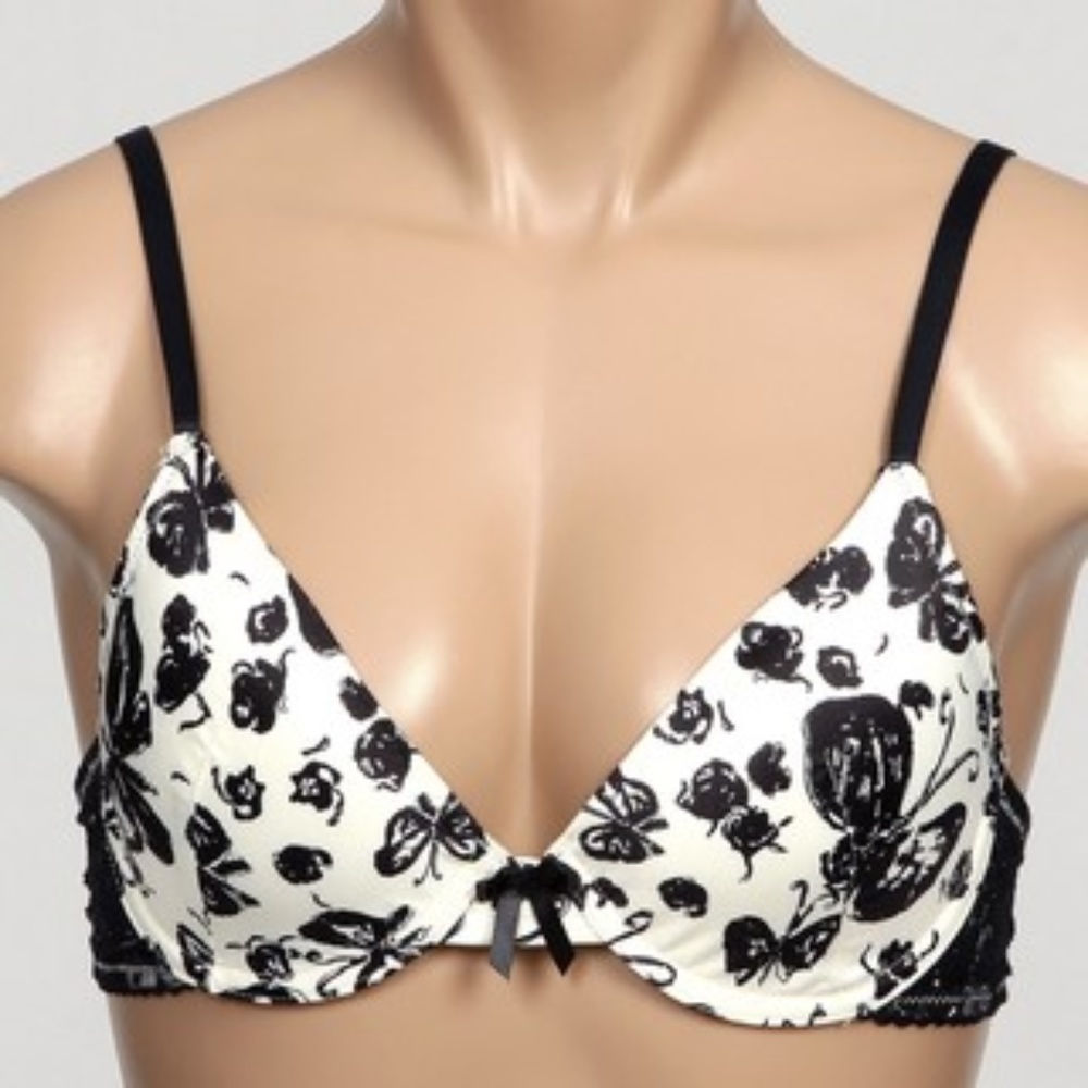 Jessica Simpson satin bra